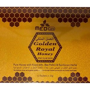 MEDCARE GOLDEN ROYAL HONEY (ONE BOX -12 SACHETS OF 20G)